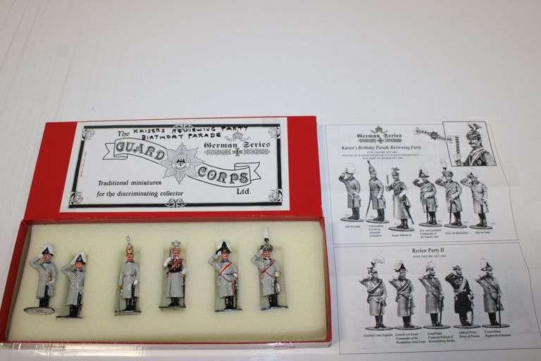 German Kaiser Parade Figures
