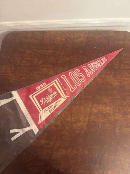 Los Angeles Dodgers 1959 National League Champs World Series Flag