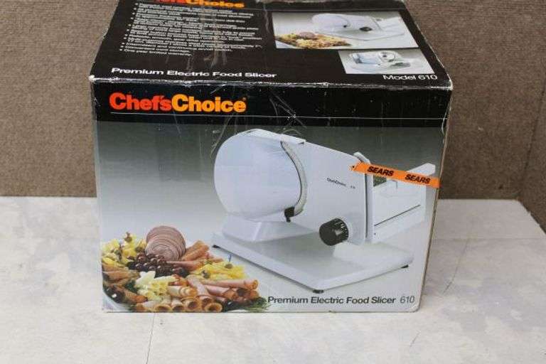 Chef’sChoice Model 610 Premium Electric Food Slicer