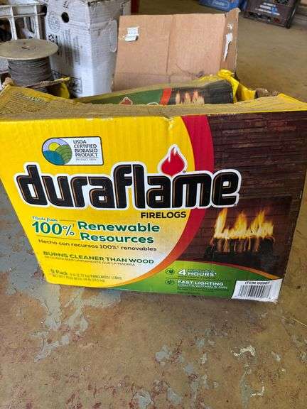 Duraflame Firelogs Made from 100 Percent Renewable Resources, Partial Box