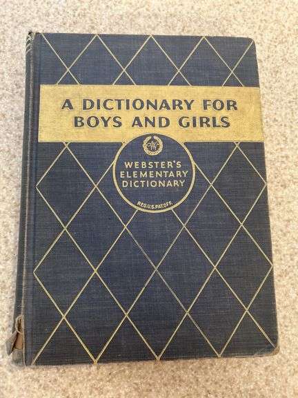 A Dictionary for Boys & Girls
