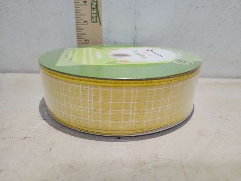 50 Yards X 1.5'' Wired Edge Ribbon