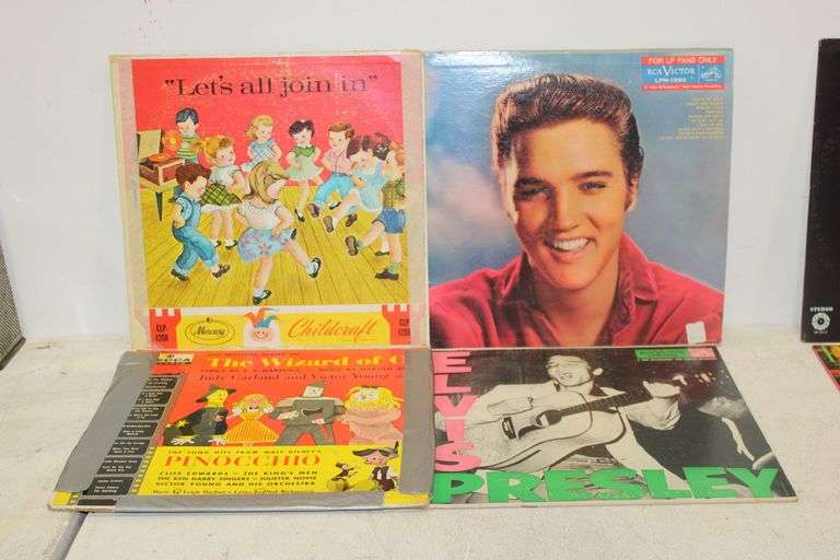 Elvis & Children's LPs