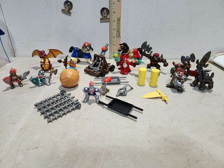 Assorted Castle Figures Horses, Dragon & Creatures
