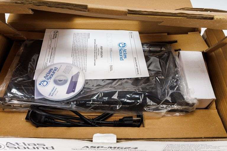 Atlas Sound Speaker Processor/ Masking Generator ASP-MG24