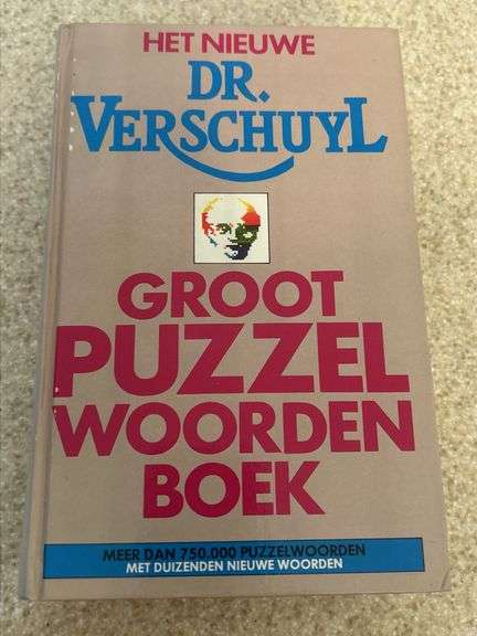 Groot Puzzel Woorden Boek