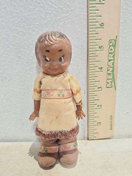 Vintage 5.5'' Plastic Doll Arms Need Reattached
