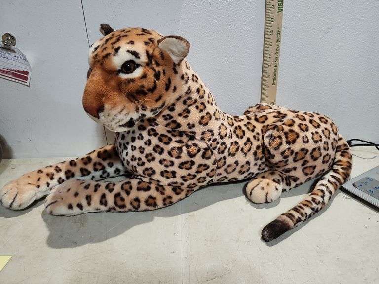Large Stuffed Cheetah 27''X13''X8''