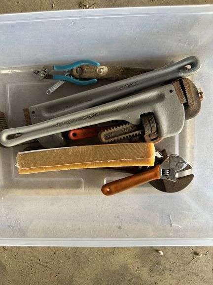 Hand Tools Including Pipe Wrenches and Pliers