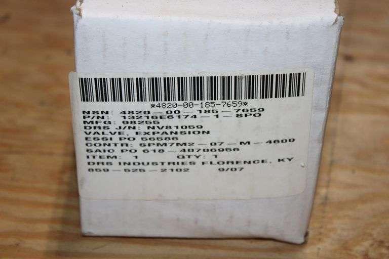 DRS Industries Expansion Valve