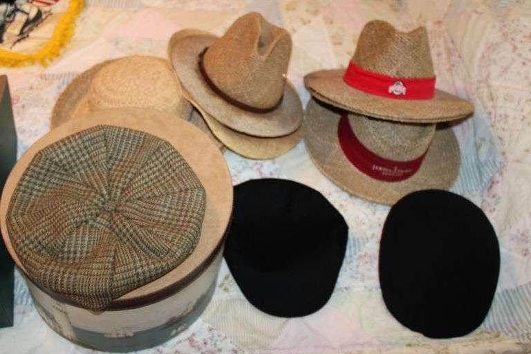 Straw and Tweed Hats