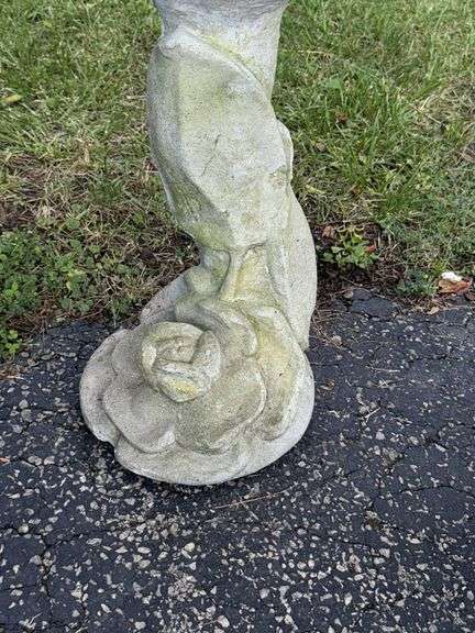 Concrete Birdbath