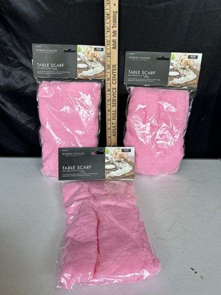 3 New Table Scarfs Each 18"X288"