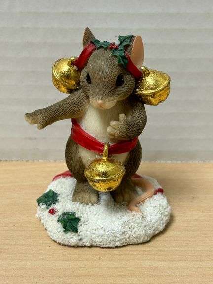 Charming Tails Special Edition Figurine – “Are The Earrings Too Much?”