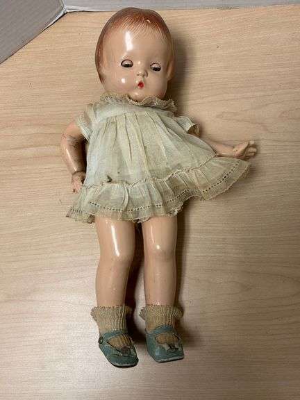 Vintage Composition Doll Marked “Effanbee” – Needs Restoration