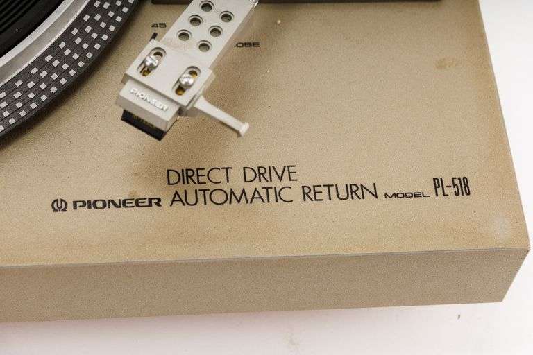 Vintage Pioneer Record Player