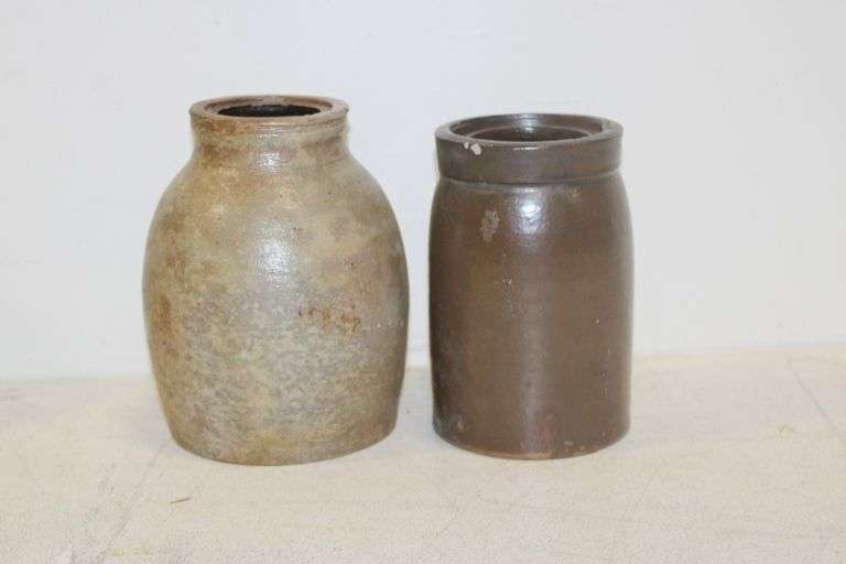 Antique Stoneware Crocks