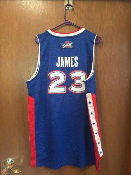 East All-Star NBA #23 James Jersey Size L