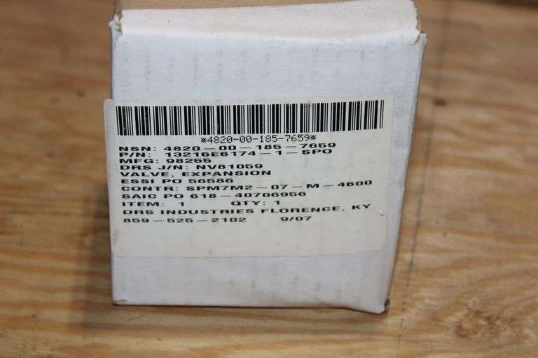 DRS Industries Expansion Valve