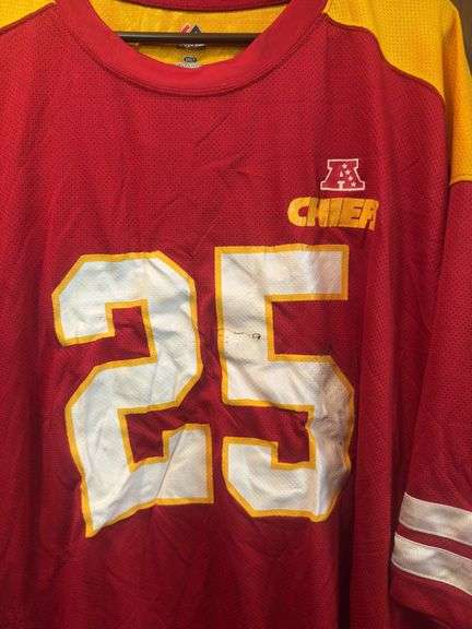 Chiefs AF West NFL #25 Charles Jersey Size 5XL