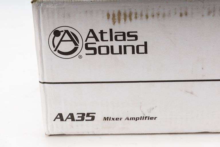 Atlas Sound AA35 Sound Mixer- New in Box