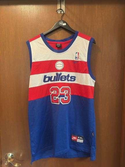 Bullets Nike NBA #23 Jordan Jersey Size XXL