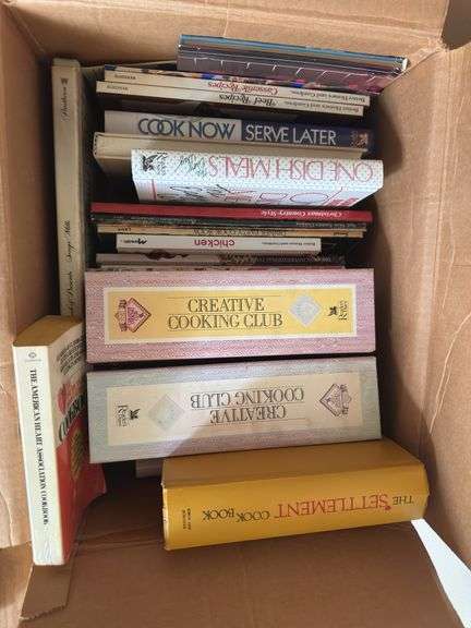 Cookbooks Job Lot