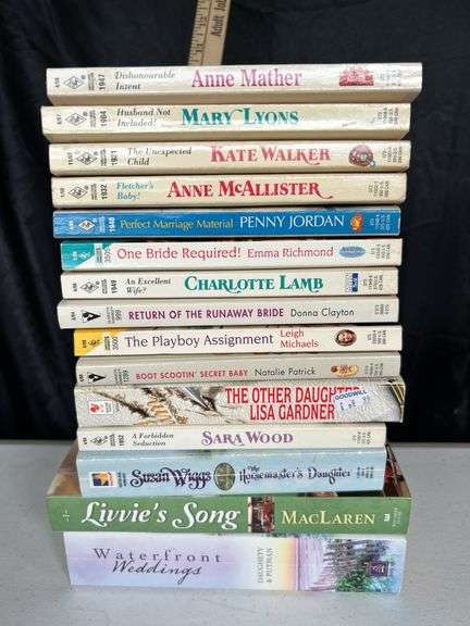 15 Assorted Paperback Novels/Books