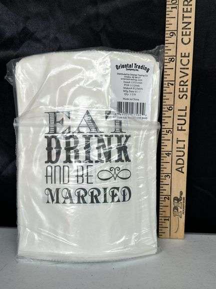 6 Pks "Shed A Tear Tissue Tags" & Cake Bags