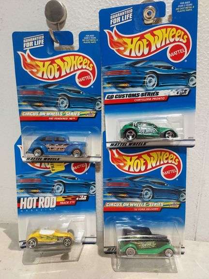 2000 Hot Wheels #6, 26, 27, 29
