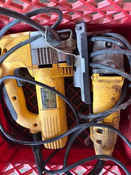 DeWalt Power Tools Including Circular Saw and Jigsaws