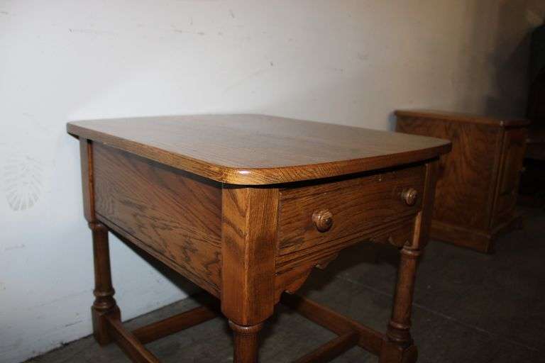 Oak Side Table
