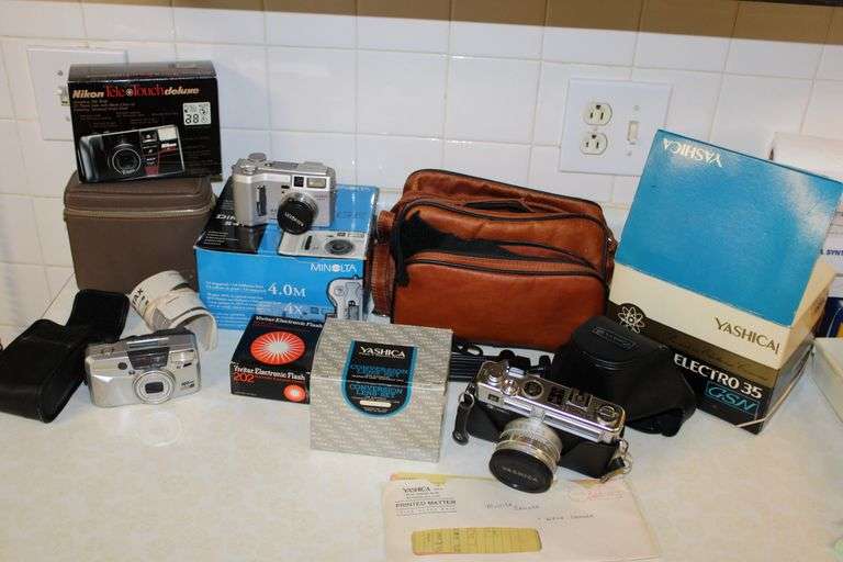 Camera Equipment Lot