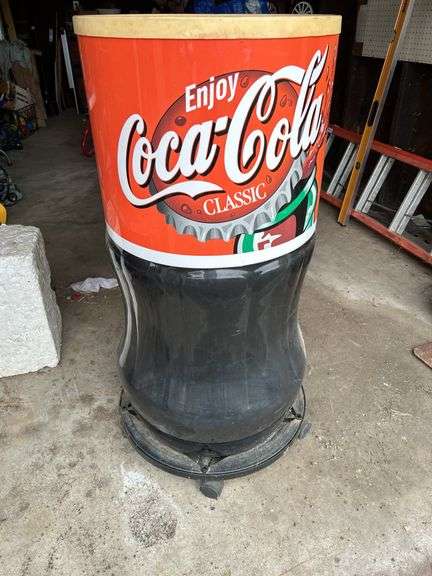 Coca-Cola Rolling Cooler