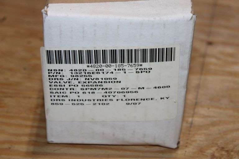 DRS Industries Expansion Valve