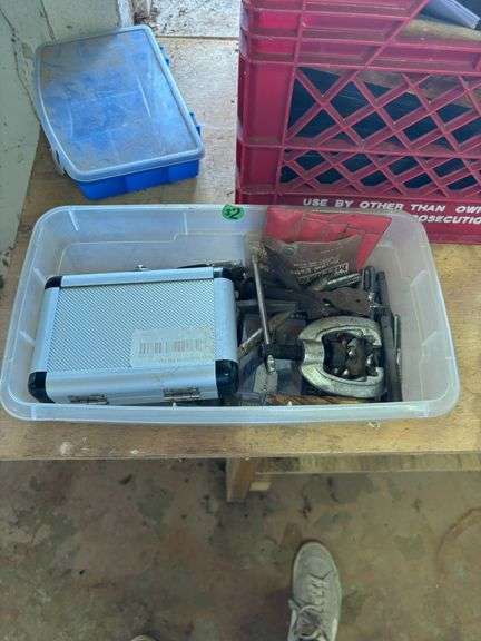 Tool Sets with Drill Bits and Accessories in Cases