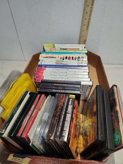Assorted DVD's & CD's