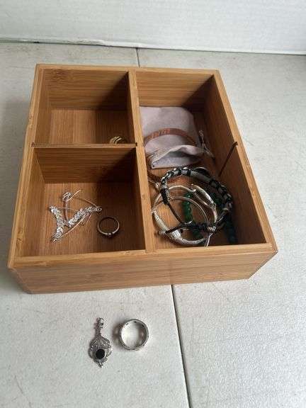 Jewelry & Bamboo Box