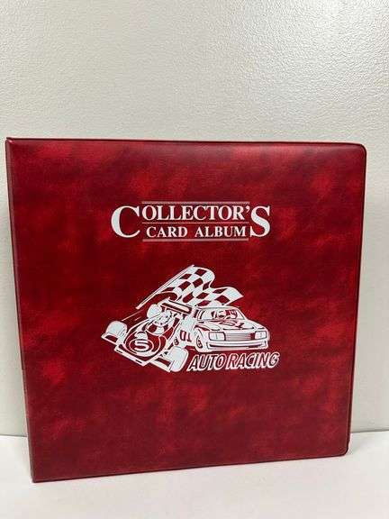 Auto Racing Card Collector's Card Album