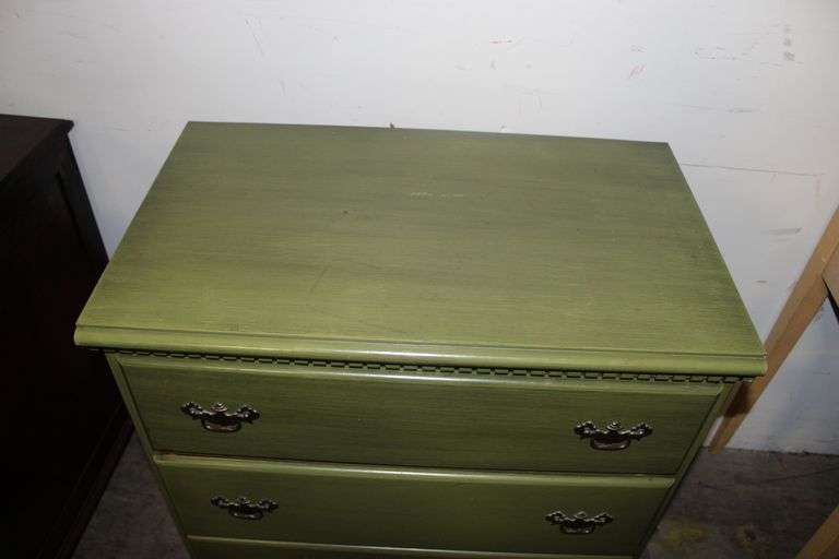 Green Chest of Drawers