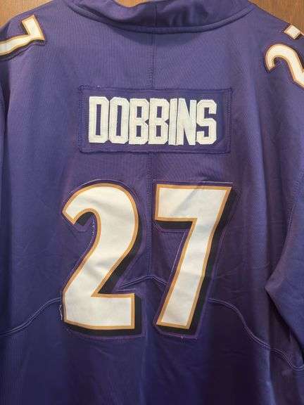 Nike NFL Ravens #27 Dobbins Jersey Size xxxl
