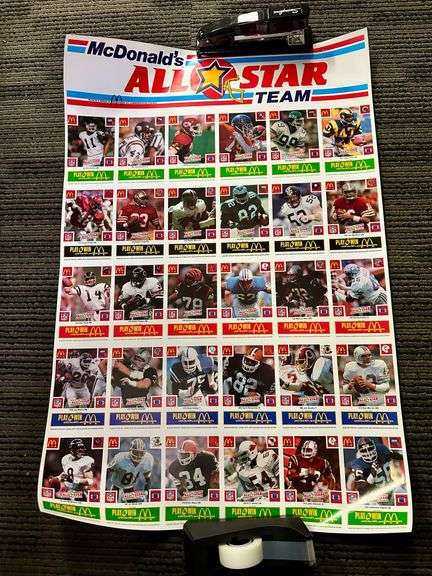 McDonald's NFL Commemorative Posters No. 29