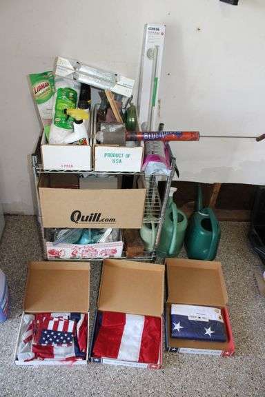 Garage Shelf Contents