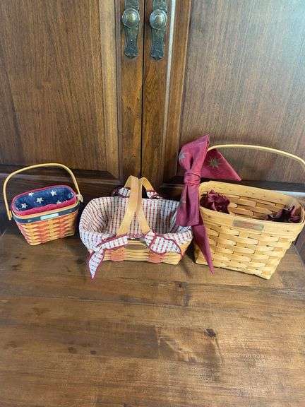 Longaberger Basket Lot
