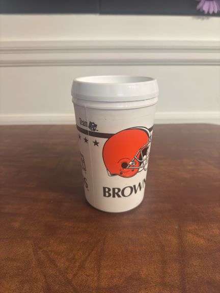 Browns Plastic Cup