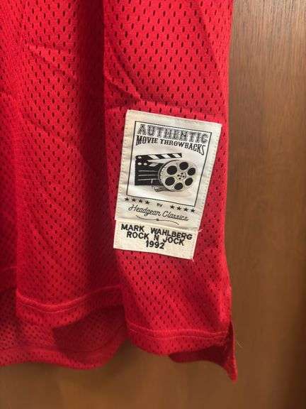 Rock N’ Jock Headgean Classics #00 MonkD Jersey Mark Wahlberg 1992 NEW WITH TAG Size 3XL