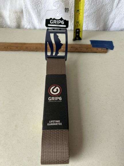 Grip6 American Made Belt O/S Waist Belt 55"X1.5" & Buckle 2.75"