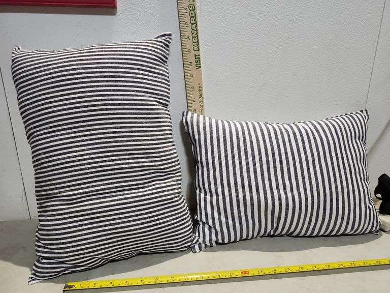 2 Throw Pillows 17'' X 11.5''