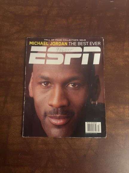 Hall of Fame Collectors Issue Michael Jordan The Best Ever ESPN Magazine