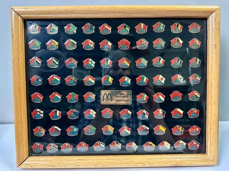 40th Anniversary McDonald's Country Flag Set